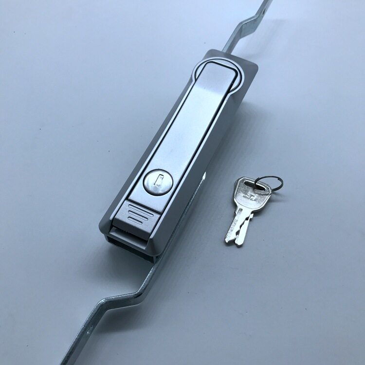 MS828亚光连杆锁,电柜门锁,配电箱门锁,机箱机柜锁
