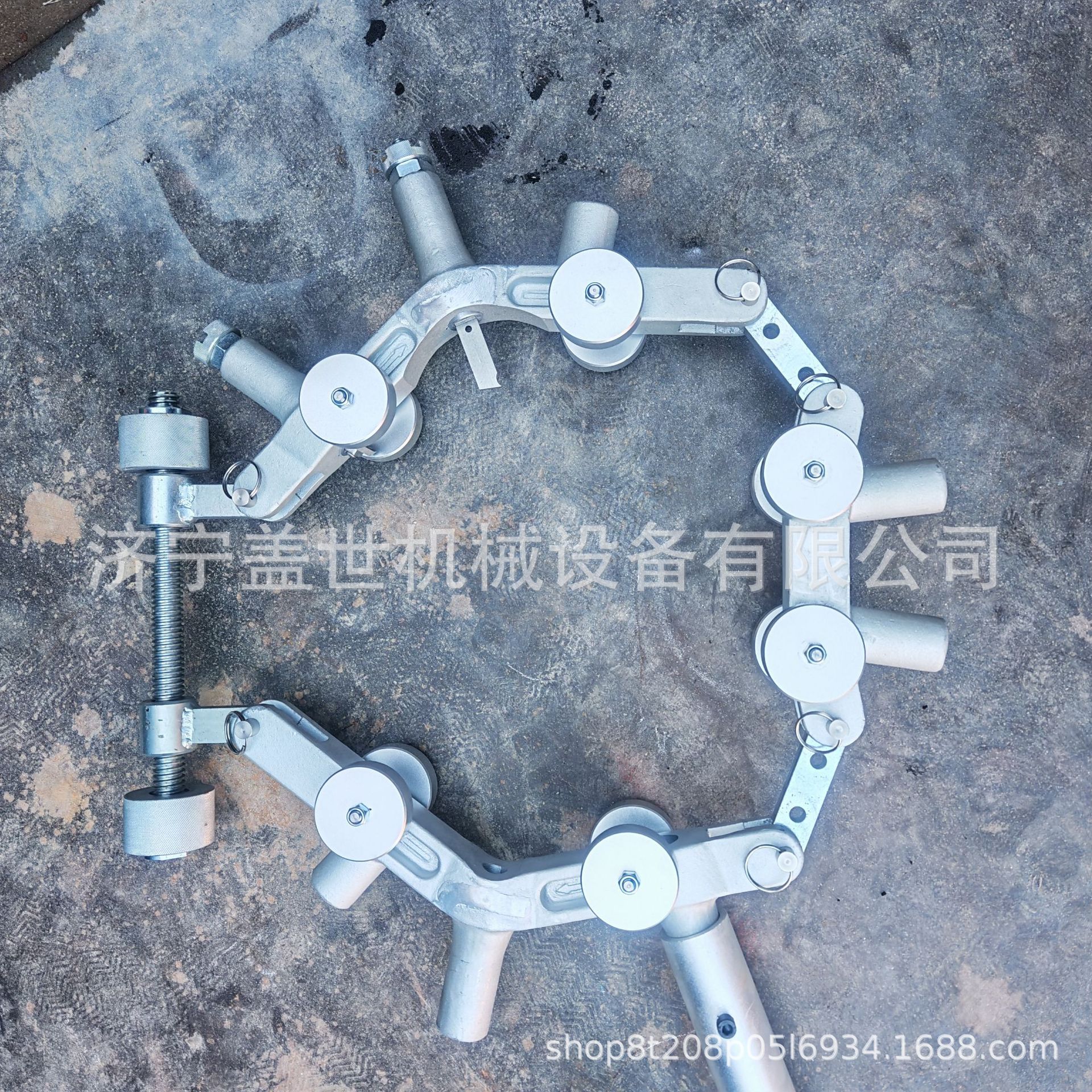 盖世铰接式手动旋转PE管切割机
