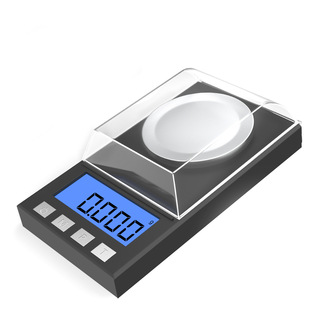 高精准度便携电子珠宝秤0.001g毫克拉电子秤首饰小克秤珠宝电子称