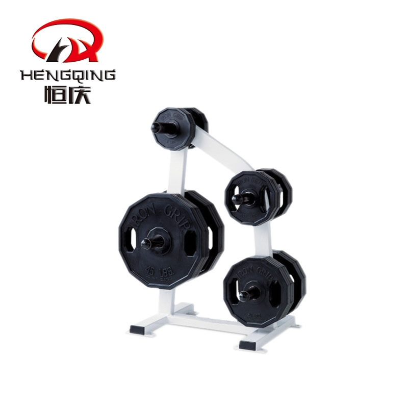热销健身用品杠铃片收纳架 运动健身器械 健身房工作室杠铃片架