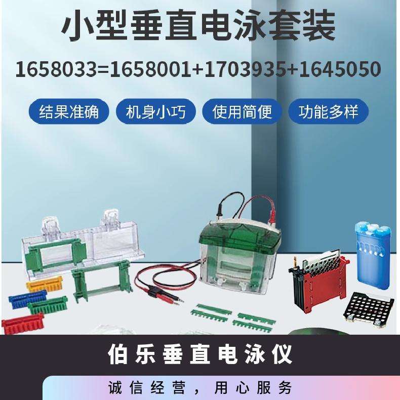 1658033电泳套装含电源 biorad伯乐垂直电泳仪 配置参数