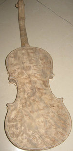 鸟眼枫小提琴白胚龙眼枫白胚