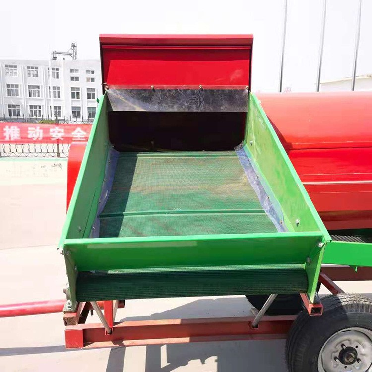 鲜花生摘果机自走式花生摘果机干湿两用花生脱果机新型花生打果机