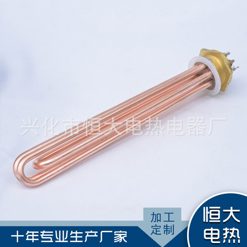六角头铜头不锈钢水箱发热管