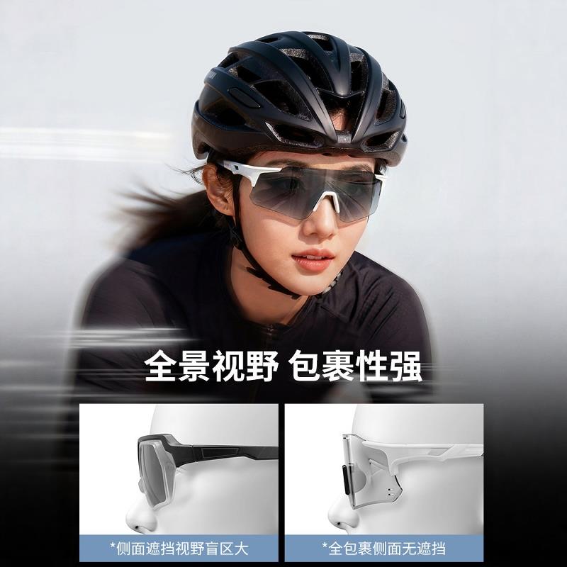 德国户外运动骑行眼镜变色防风日夜两用护目镜跑步骑车专用自行车
