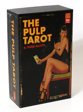 庸俗塔罗牌The Pulp Tarot 2025年特别版卡牌桌游10.3times6cm
