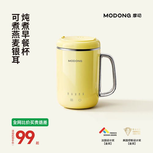 摩动电热小型煮茶养生杯