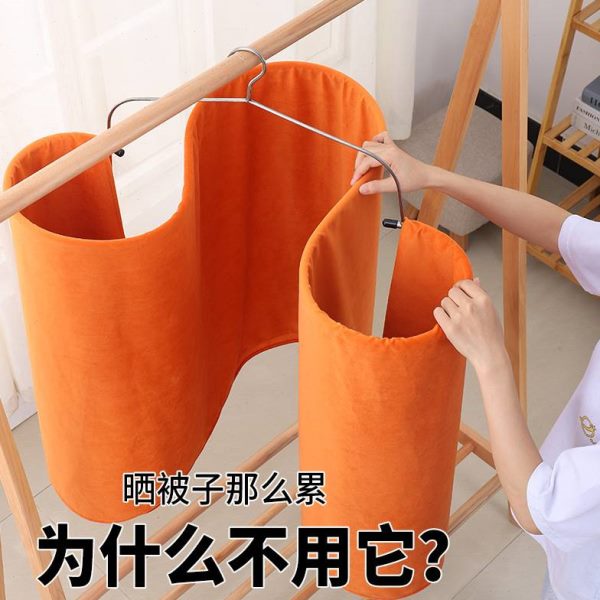 阳台架子罩家用螺旋床单被套晒被子神器宿舍女式专用大衣架晾凉被