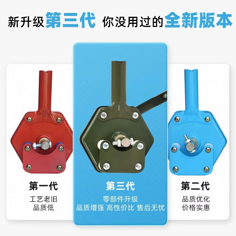蔬菜大棚卷膜器手动卷帘机温室放风机配件园艺养殖场涡轮摇膜器