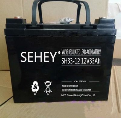 SEHEY西力蓄电池12V24AH消防SH24-12/NPG24-12直流屏/EPS应急电源