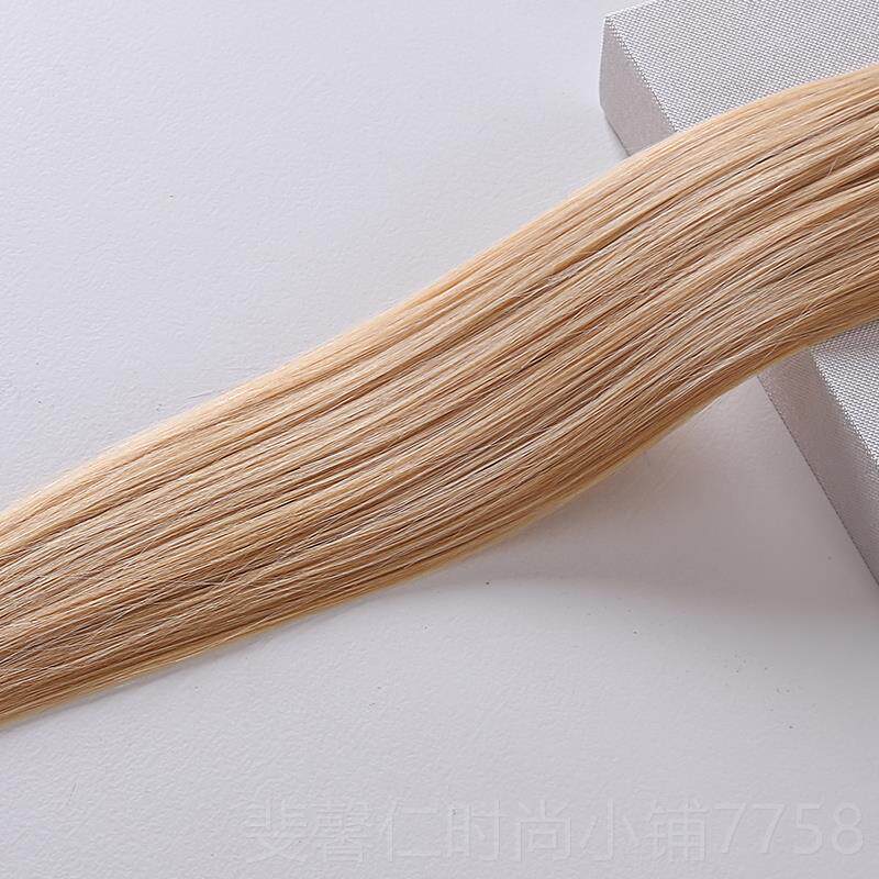 新品水晶接发接发束散发发把无线痕接发假发女长发束真隐形真发发