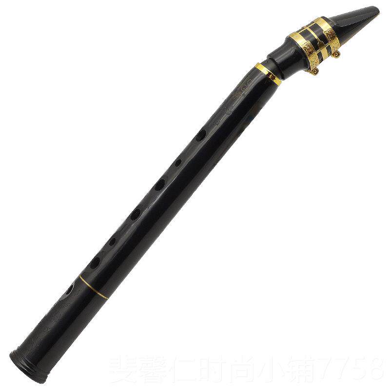 新品8孔小萨 简易迷你口克袋萨斯风便携式初学中音头笛高音者直管