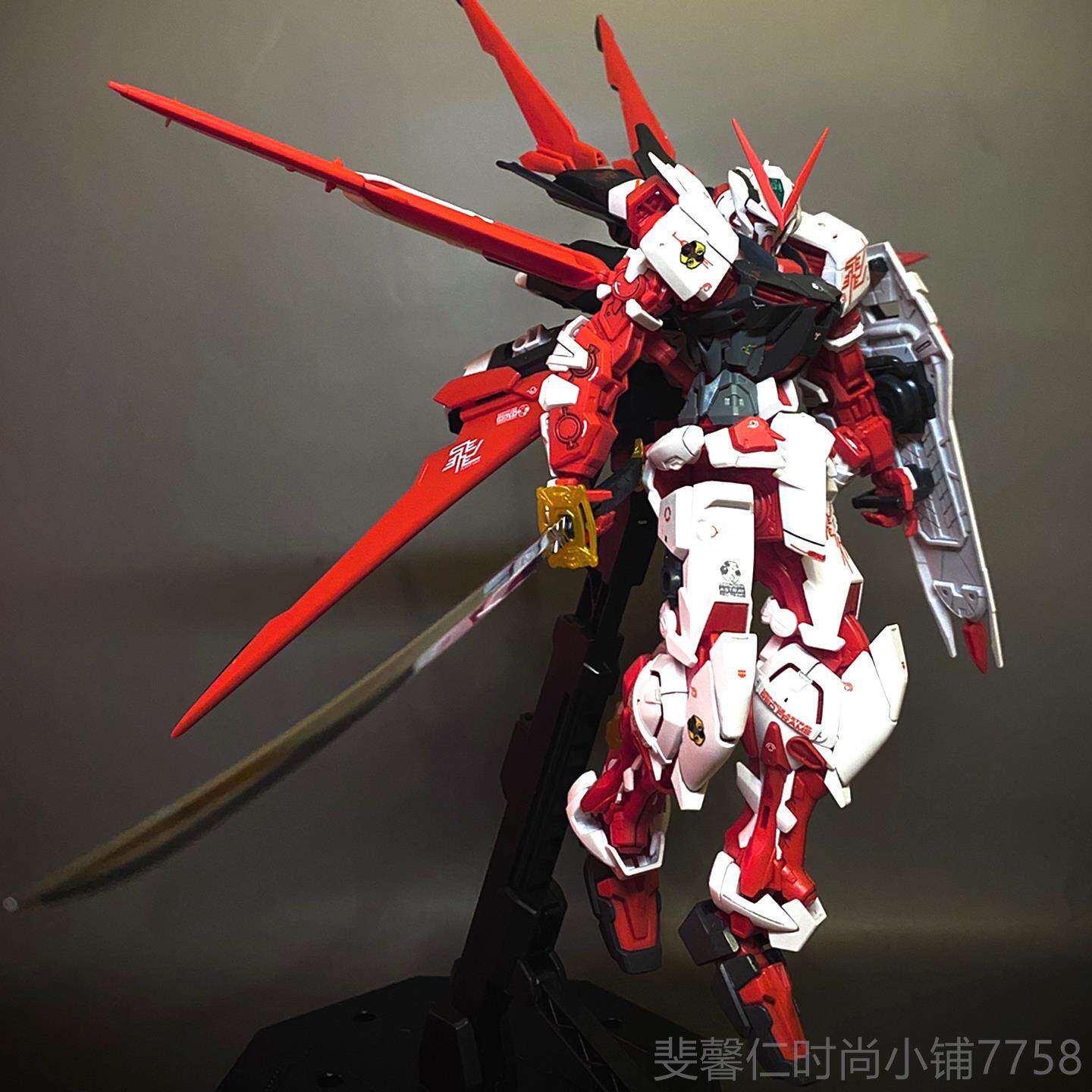 新品HG大班角兽红异端礼强自由拼装高高独手办玩具模型七剑物动袭