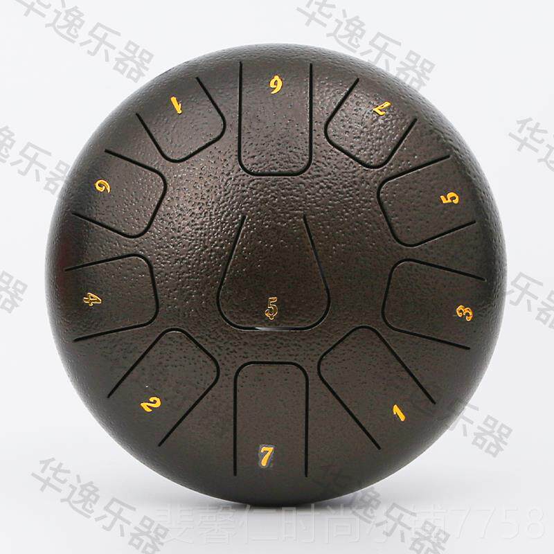 新品8寸11音8启者音空灵鼓音乐蒙梵音鼓钢舌艺术鼓品摆件初学民族