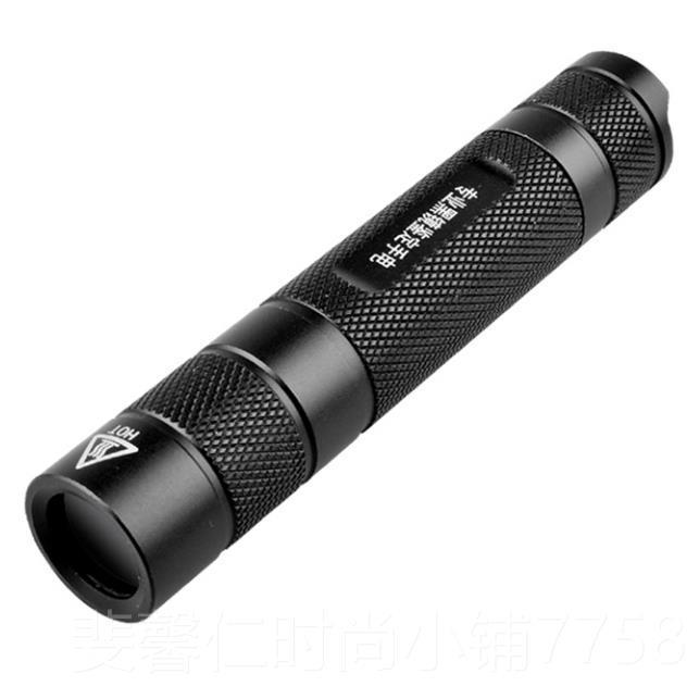 新品荧光检测剂365n酒m紫光灯专用手电筒笔充电验钞灯烟防伪鉴定