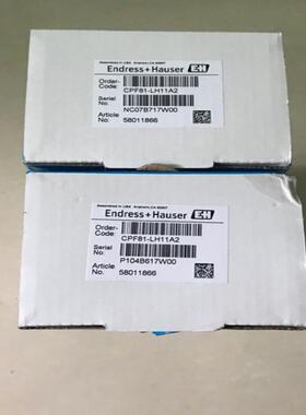 议价E+H模拟式pH电极CPF81-LH11A2全新原装正品CPF81-LH11C2