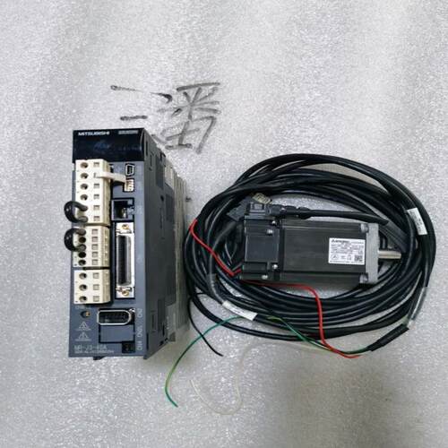 三菱伺服驱动器电机 MR-J3-40A+HF-KP43 线 一套