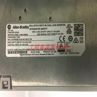 D057 伺服驱动器 ERS3 2198