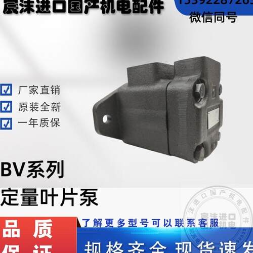 B&C BV、BQ系列定量叶片泵BV01G05V