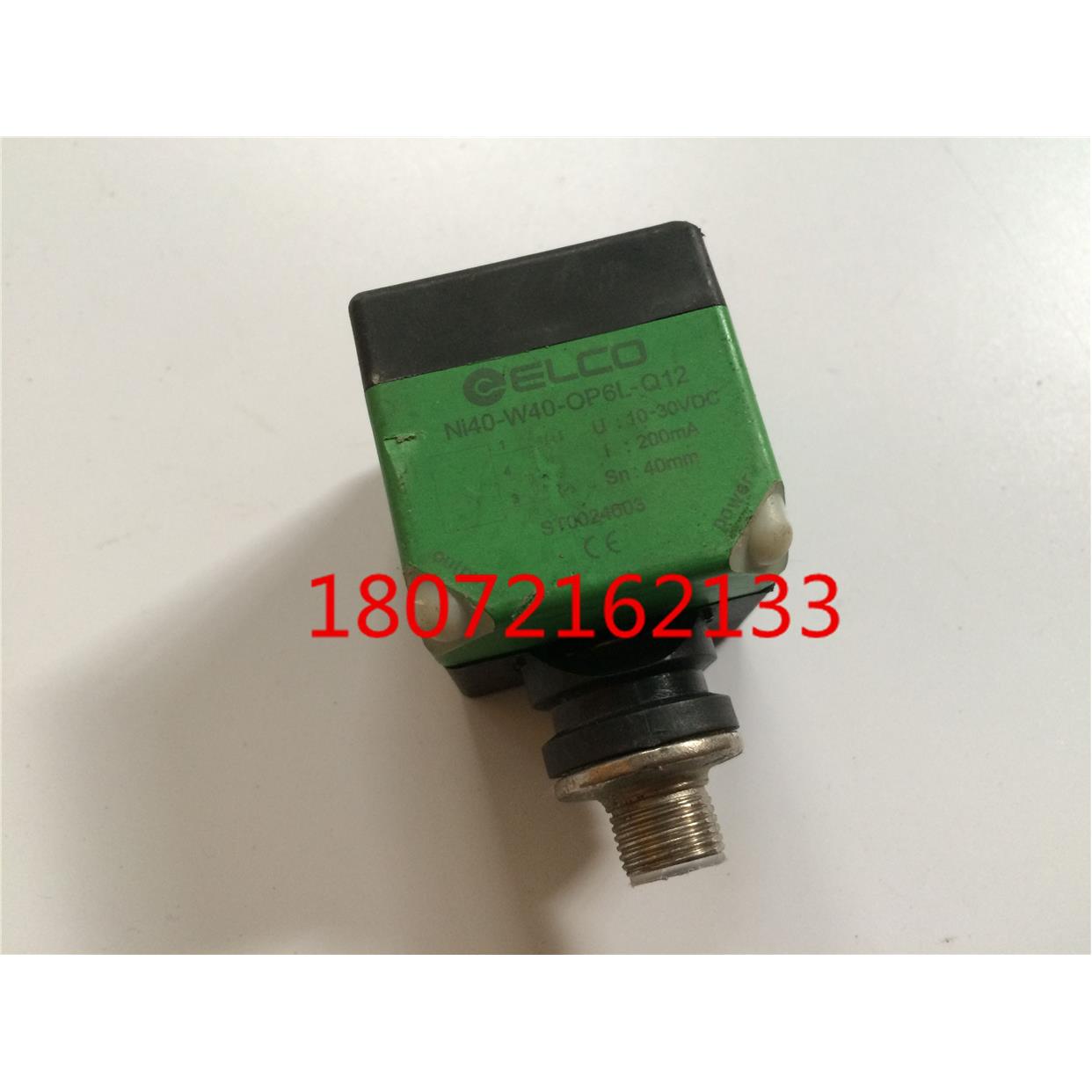 议价ELCO宜科接近开关NI40-W40-OP6L-Q12 CL55-VA3L-Q
