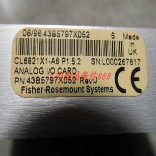 CL6821X1 Rosemount Fisher