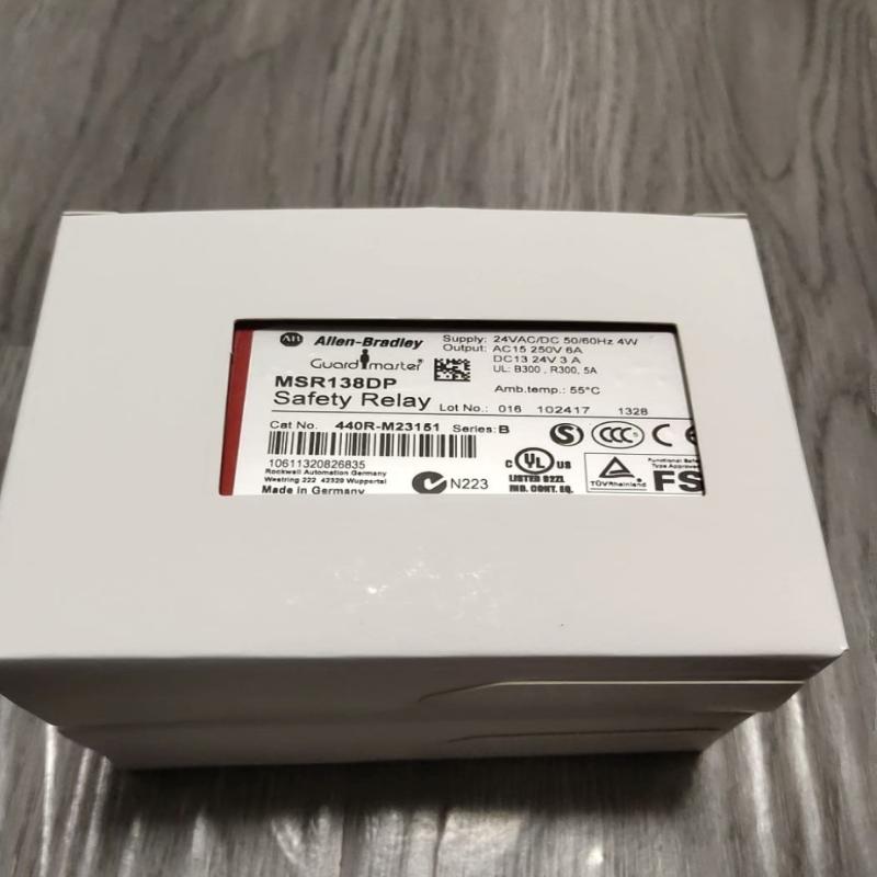 议价全新AB罗克韦尔安全继电器MSR138DP 440R-M23151型号全欢迎