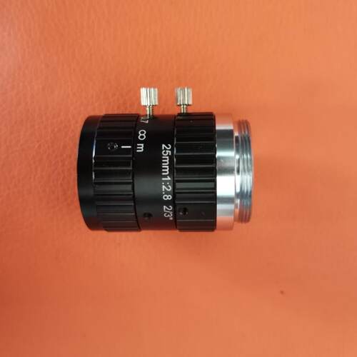 ZLKC中联科创2/3英寸低畸变工业镜头 HM2528MP10 25mm C口1