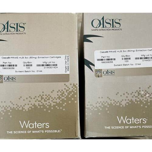 Waters固相萃取小柱186002495 OAsis WCX 3cc/60mg100/盒