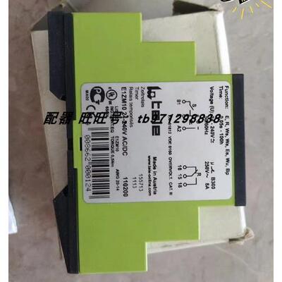 议价E1ZM10 24-240V AC/DC 泰勒TLEL时间继电器