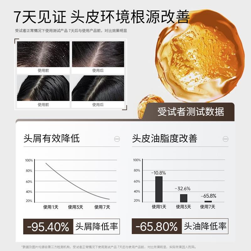 二去草集物套原发檀香蓬洗水浆油屑无DOD硅油植洗控松护十装