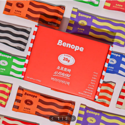 BENOPE贝诺夫蛋白棒饼干60g