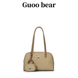 GUOOBEAR古家小熊2026春季 小众腋下包女百搭通勤大容量单肩包 新款