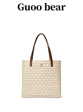 GUOOBEAR古家小熊购物袋2026春季新款大容量通勤百搭手提单肩包女