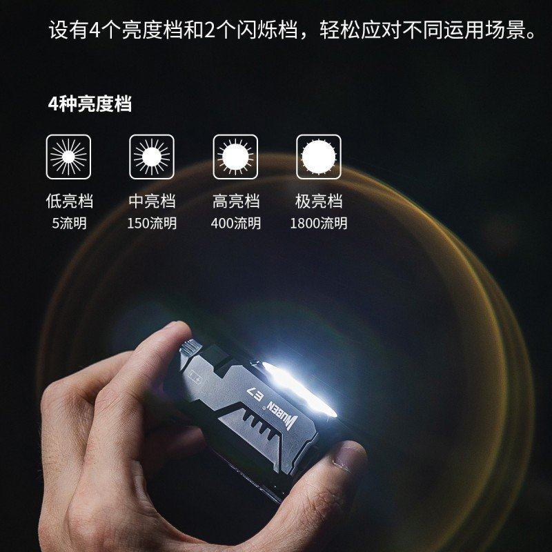 务本E7wuben强光1800流明感应头戴灯户外钓鱼磁吸充电登山超亮灯,户外/登山/野营/旅行用品,头灯,淘宝优惠券,粉丝福利购,淘宝优惠卷