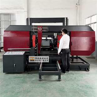 供应一米直径的管类盘类产品下料切割GB42100金属带锯床