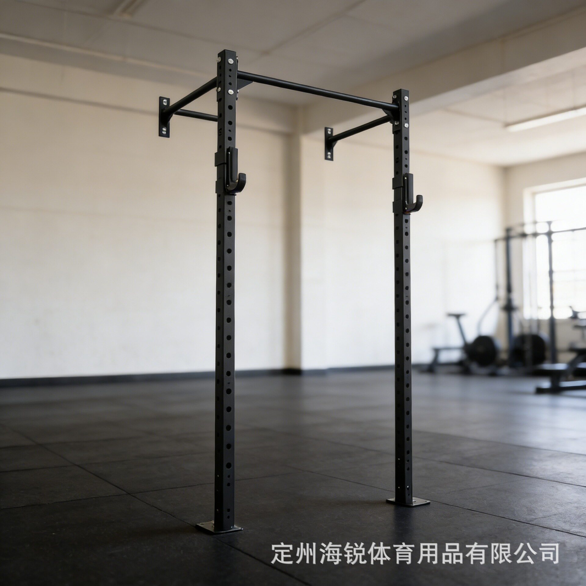举重杠铃架靠墙立式深蹲架健身卧推深蹲架自由卧推架框式杠铃杆架