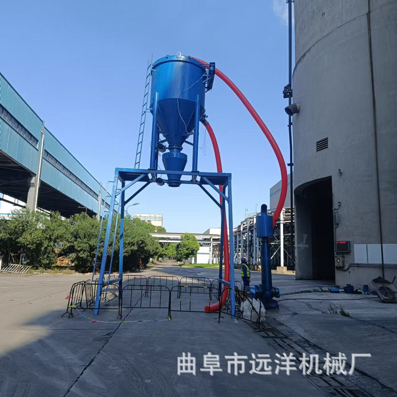 库房罐车装灰机铁路集装箱卸灰机脉冲除尘真空吸灰机
