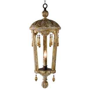 法式古董木雕金箔灯笼吊灯个性餐厅服装店灯创意民宿别墅门厅灯具