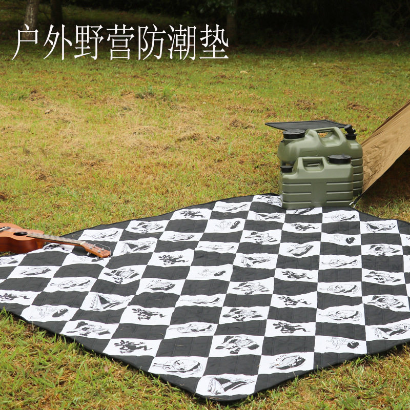 户外防潮垫超声波野餐垫便携加厚防潮防水地垫春游出行加厚垫子