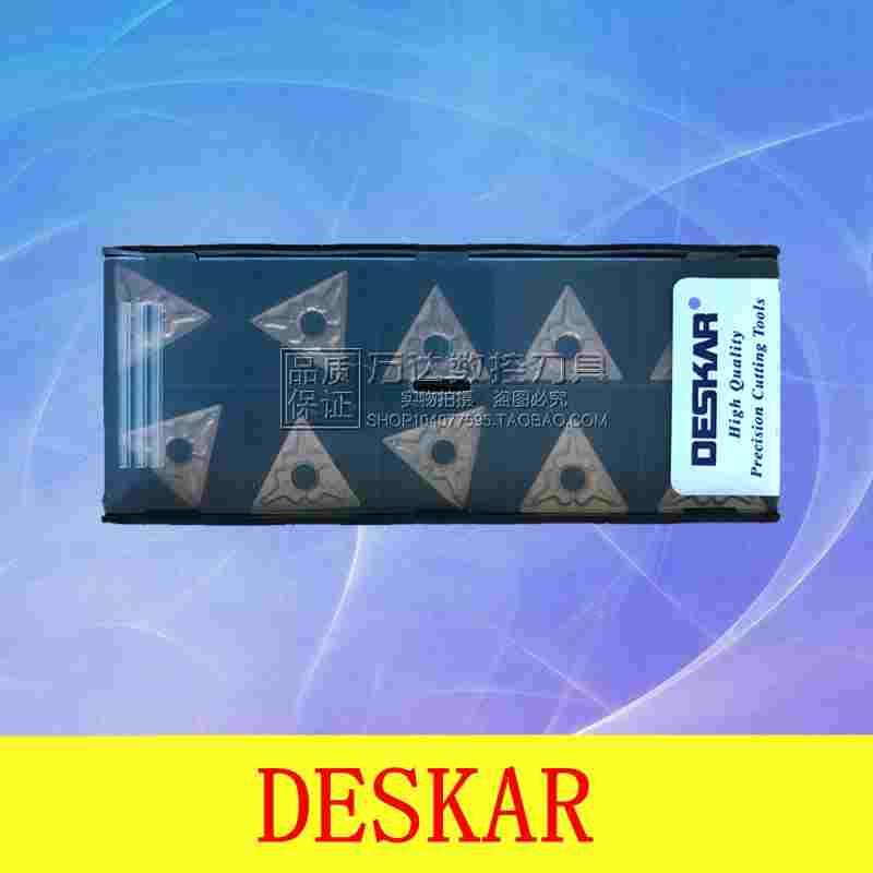 DESKAR戴斯卡数控刀片TNMG160404 TNMG160408-TM LF9011 加工钢件