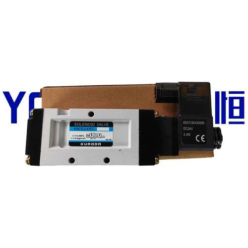 全新黑田精工气动电磁阀RKS2450 RKS2420单电控换向阀AC220V DC24