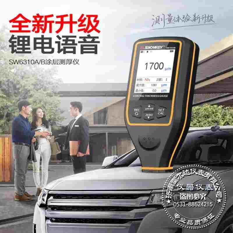 深达威涂层测厚仪SW6310ASW6310B汽车漆面检测厚度车漆仪膜厚漆膜