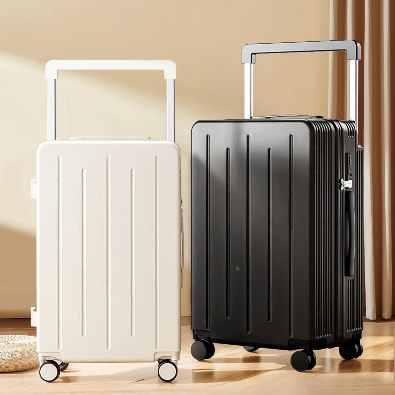 行李箱女2024新款20寸小型登机箱大容量宽拉杆旅行箱多功能密码箱