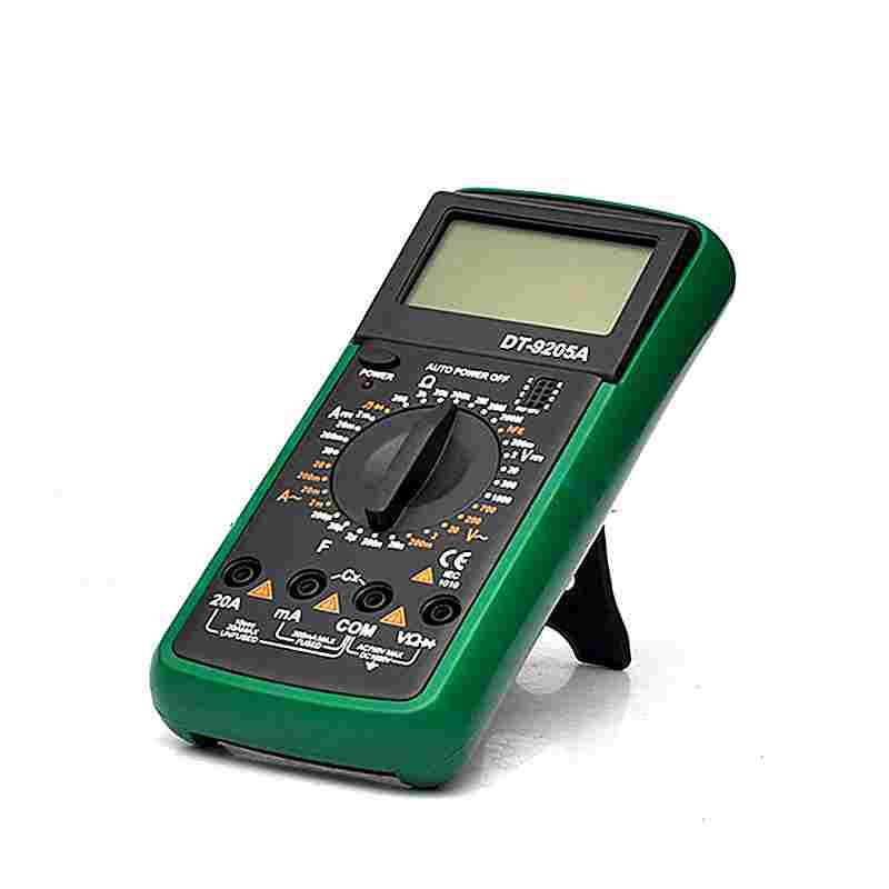 万用表DT-9205数字高精度智能防烧多功能电工自动关机家用万能表
