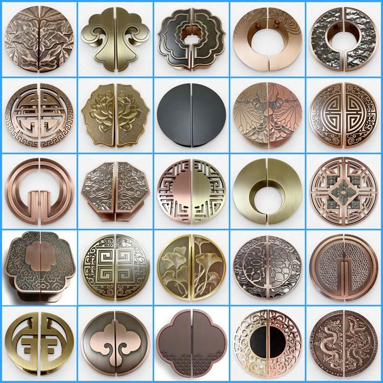 半圆拉手 半圆玻璃门拉手 半圆门拉手 圆形大门拉手 中式半圆拉手