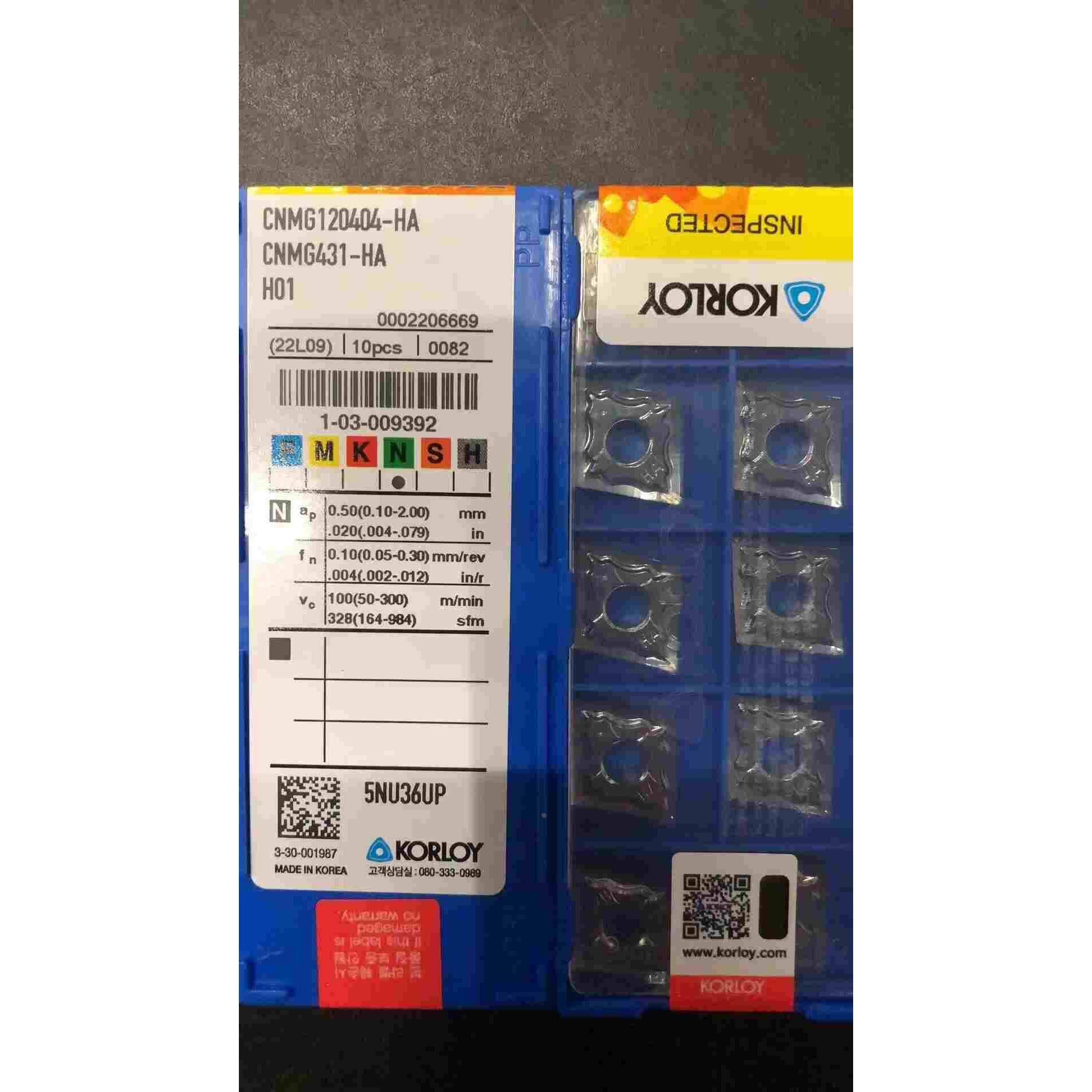 克洛伊正品 数控刀片CNMG120404/08-HA PC9030/NC3020/NC3030/H01