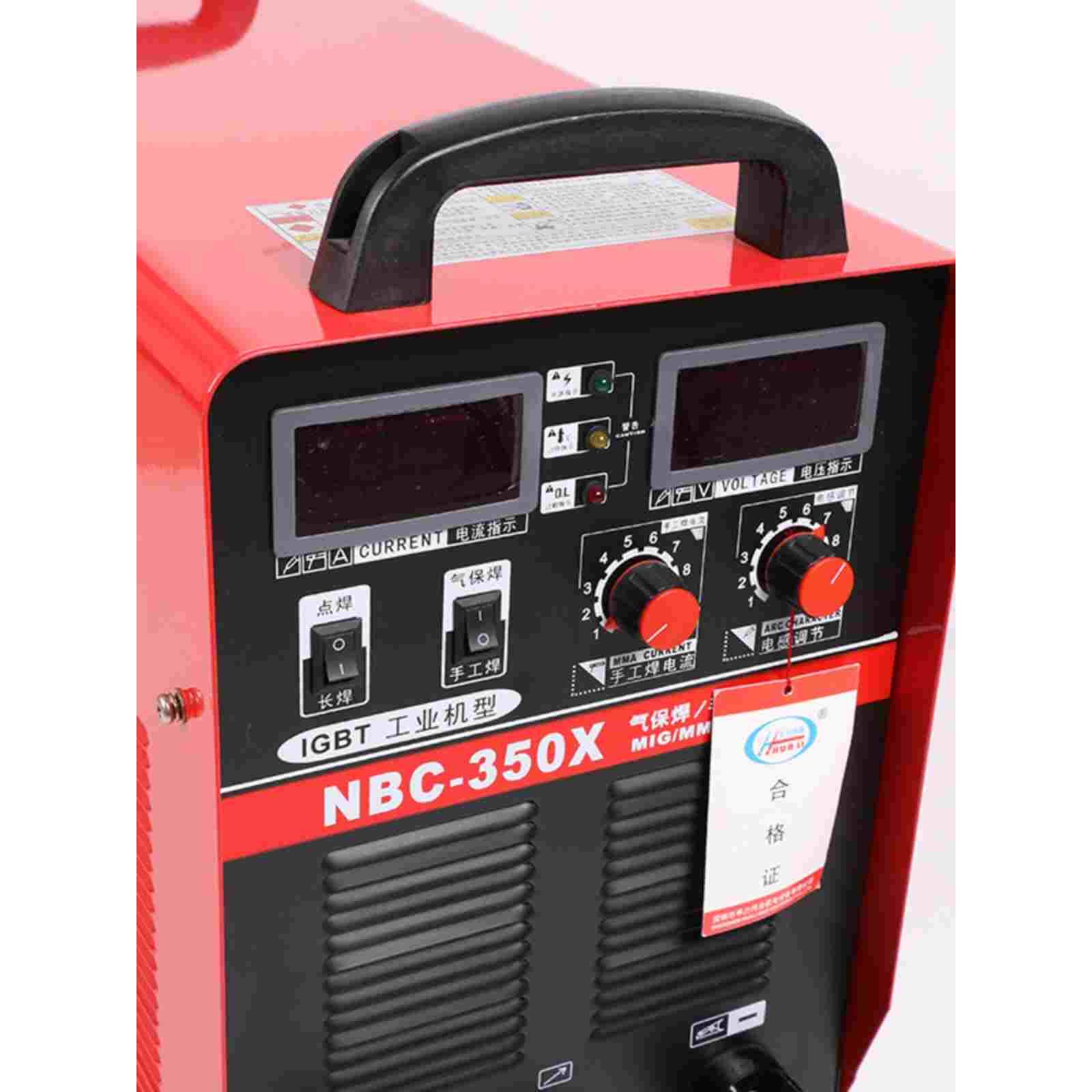 华力伟业NBC-350X气保焊电焊两用手动气体保护焊二氧化碳气保焊机