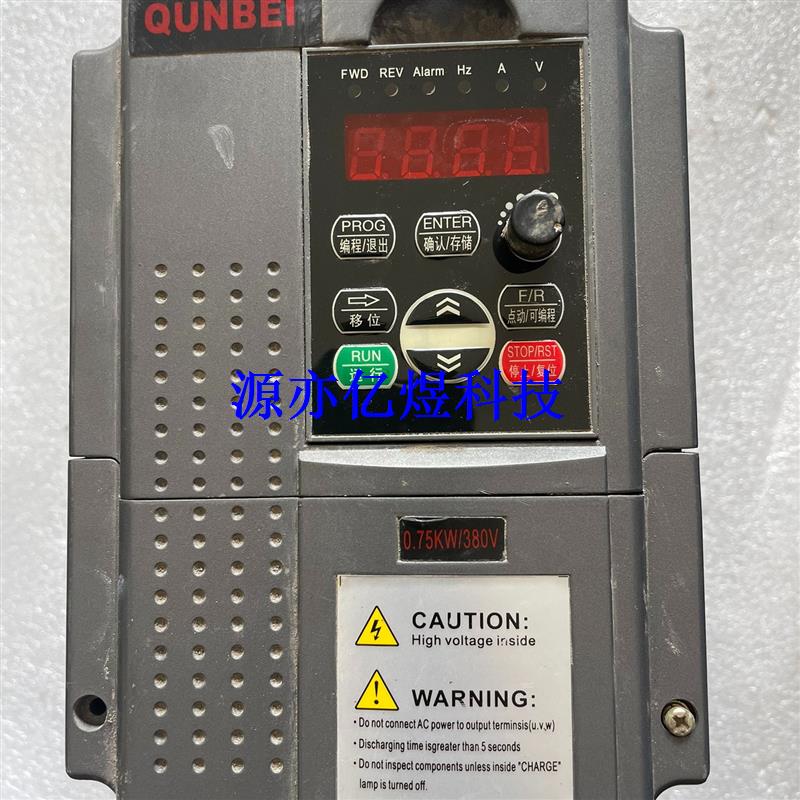 变频器 上海群倍变频器QLP3G-0.75G-A3【议价】