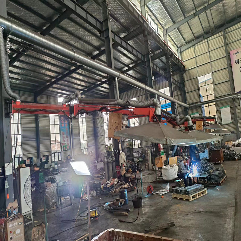 液压升降手动悬停焊接吸尘臂