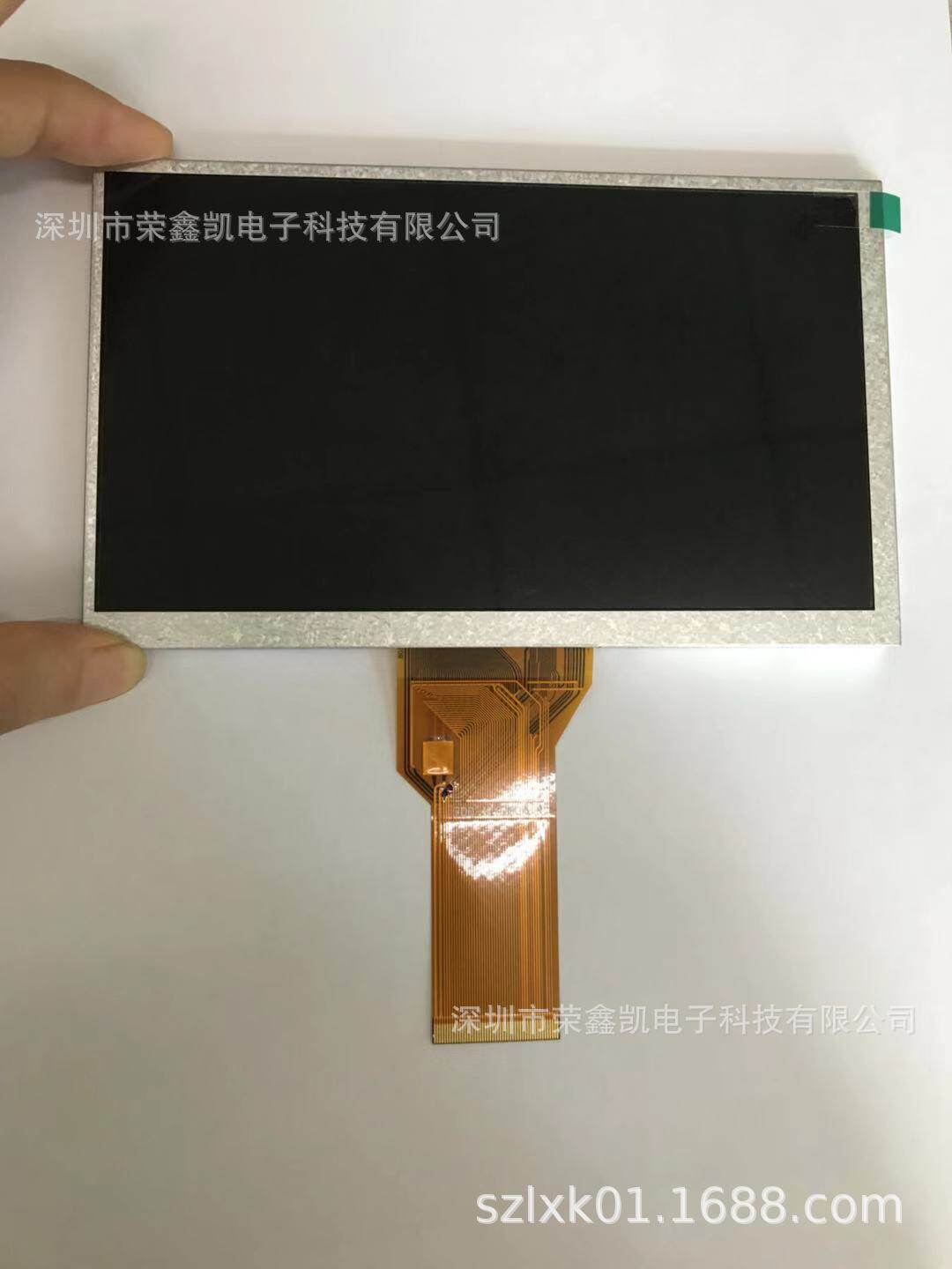 7寸TFT彩屏长排线27灯高亮厚5.7MMTFT070-V02(5.7长排27LED)